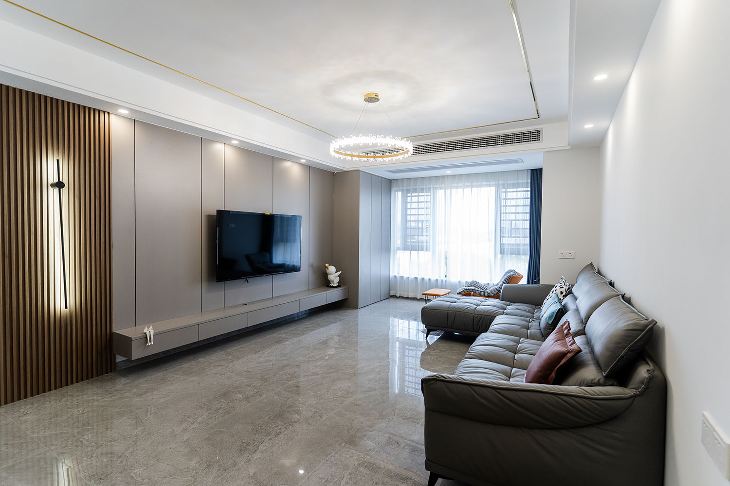 株洲家博整裝東鼎紫園110㎡現(xiàn)代風(fēng)格裝修賞析